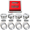 Manley Pistons Set for Acura 1.8L B18C1 81.00mm B 1.181 CH 1.20cc 600100-4