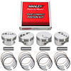 Manley Pistons Set for Mitsubishi 2.0L 4B11T 86.50mm B 1.313 CH 2.00cc 614305CE-4