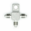 OBP stainless steel adapter with mounting tab - tee