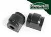 Rear Anti Roll Bar Mounting Bush 16mm Powerflex Polyurethane Bush BMW 6 Series E24 (1982 - 1989) PFR5-504-16H Diagram number: 3