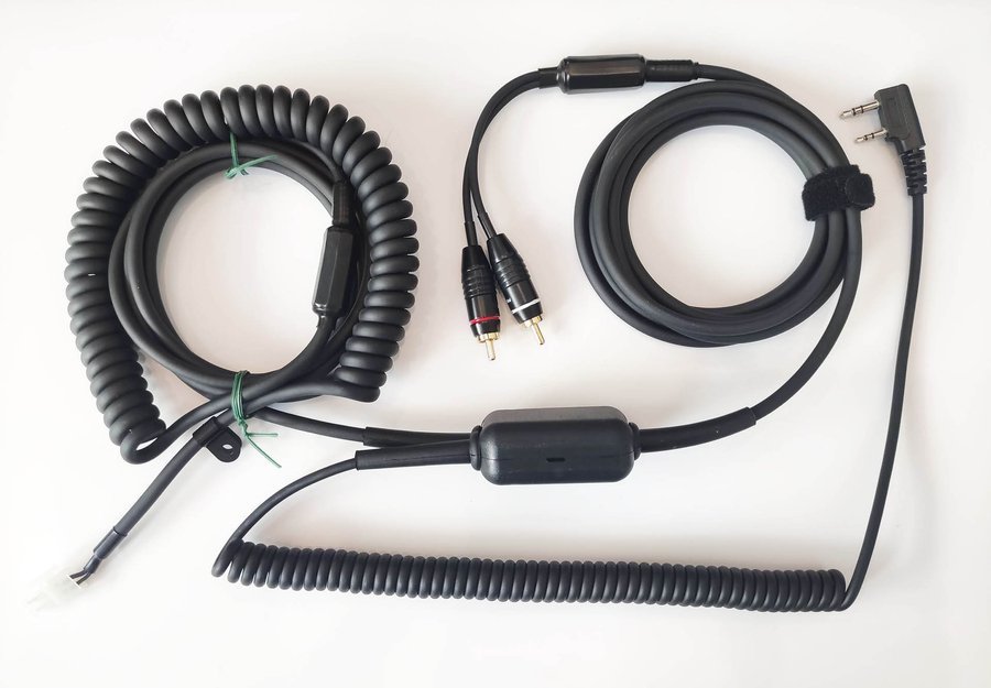 IRP-Kabel zum Anschluss von Radio Baofeng an Kopfhörer / Stilo -Helm