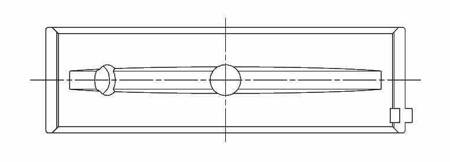 ACL Hauptlagerschale Chevy L86/LT1/LT4 .001