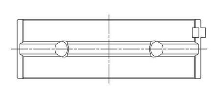 ACL Hauptlagerschale Hyundai G4KF 2.0T 0.25mm