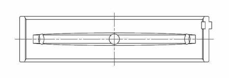 ACL Hauptlagerschale Subaru FA20,FB20/25 +.005" OD