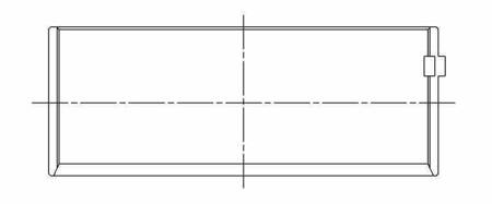 ACL Pleuellagerschale Chevy 366/396/402/427/454ci V8 .011"