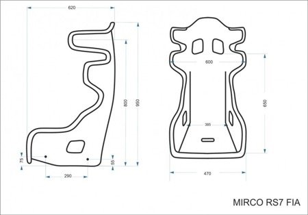 Autositz Mirco RS7 FIA