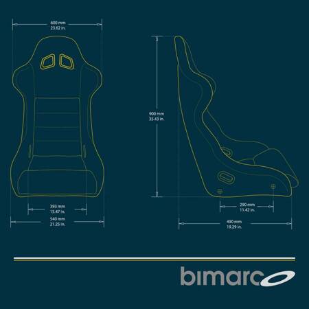 BIMARCO COBRA 3 Offroad- Autositz