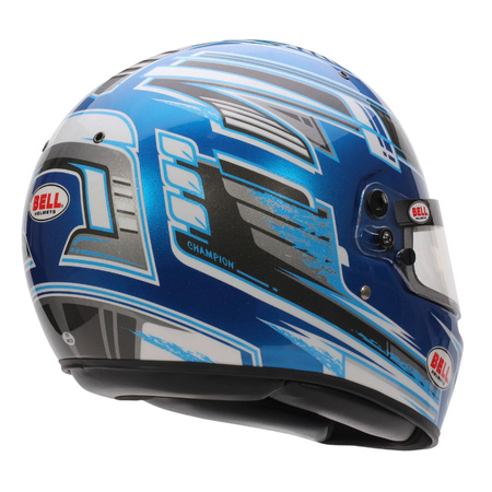 Bell KC7-CMR Champion Blauer Helm