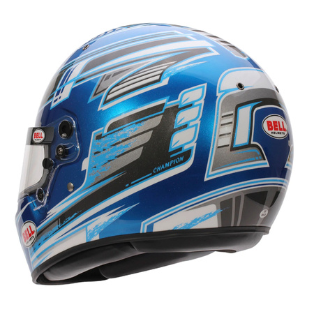 Bell KC7-CMR Champion Blauer Helm