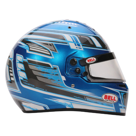 Bell KC7-CMR Champion Blauer Helm