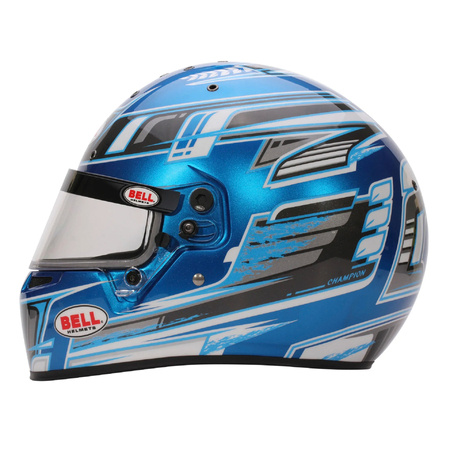 Bell KC7-CMR Champion Blauer Helm