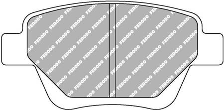 Bremsbeläge Hinten Ferodo Racing DS2500 VOLKSWAGEN Caddy (IV) - FCP4316H