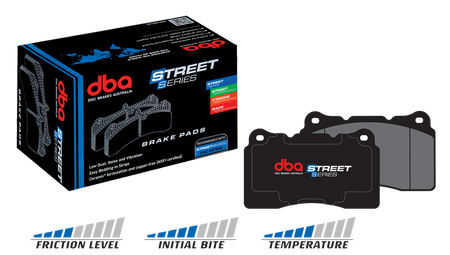 Bremsbeläge hinten DBA Brake Pads Street Series Ceramic - DB1678SS CADILLAC ATS CTS-V CTS CHEVROLET Camaro 5th Gen 6th Corvette C7 Stingray FORD Aust NZ Mustang Generation Shelby HONDA Civic 10th FK8 9th FK2 MITSUBISHI Lancer Evo 10 5 6 7 8 9 RENAULT