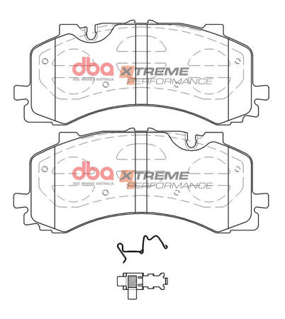 Bremsbeläge vorne DBA Brake Pads Xtreme Performance - DB15124XP AUDI Q7 4M Q8 SQ7