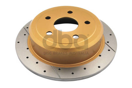 Bremsscheibe hinten DBA Street Series - X-GOLD - DBA2537X JEEP Wrangler JK