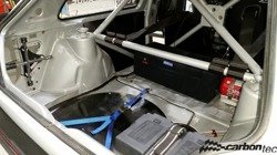 Carbon-Türverkleidungen am VW Golf 2 3d