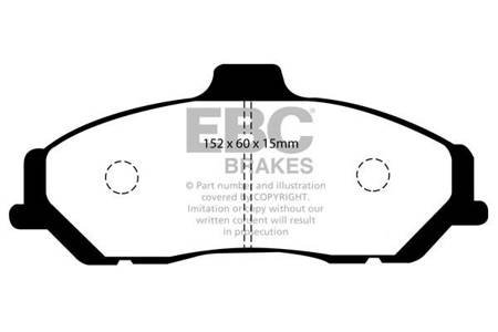 DP1349 - Ein Satz Bremsbeläge serie ULTIMAX2 EBC Brakes