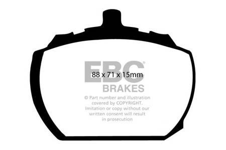 DP240 - Ein Satz Bremsbeläge serie ULTIMAX2 EBC Brakes