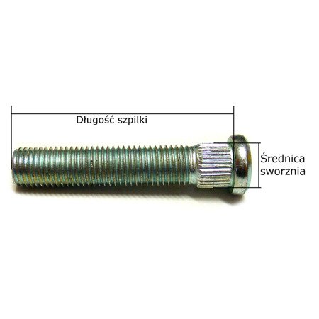 Einschlagstift M12x1,25