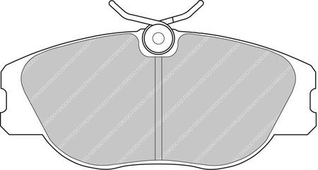Ferodo Racing DS1.11 Vorderradbremsbelag FCP565W ALFA ROMEO 155 164 90 GTV SPIDER 916 CITROEN FIAT Coupe FA/175 Croma Scudo Tempra Tipo TIPO 160 Ulysse LANCIA Dedra Delta DELTA I 831 Kappa Thema Zeta PEUGEOT 306 806 Expert RENAULT Laguna Megane 