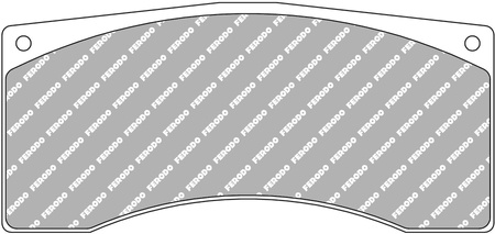 Ferodo Racing DS2500 Hinterradbremsbelag FRP1078H ASTON MARTIN Vantage AUDI R8 BENTLEY Continental BMW 4 Coupe 6 M4 CHEVROLET Corvette FERRARI 296 488 F355 KTM X-Bow LAMBORGHINI Huracan MCLAREN 650 S MERCEDES AMG PORSCHE 911 991.2 992 997 