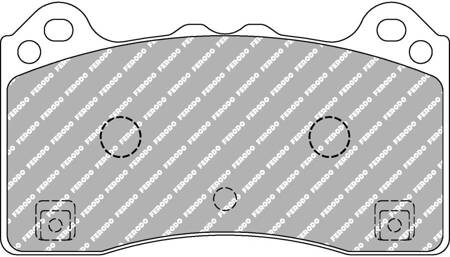 Ferodo Racing DS2500 Vorderradbremsbelag FCP4830H FORD FOCUS III