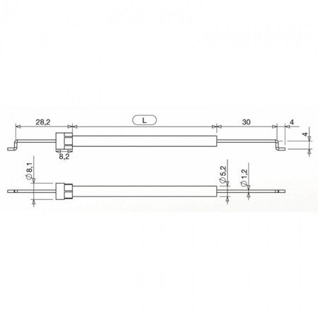 Kabel für Fernwasserventil 1,5 m