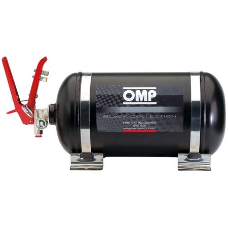 OMP Black Collection Feuerlöschanlage – Stahl, mechanisch 4,25 l