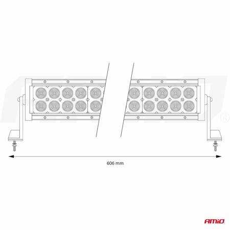 Panellampe 40LED COMBO 9-36V