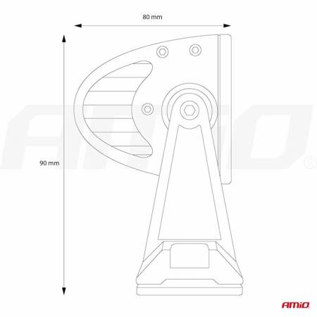 Panellampe 40LED COMBO 9-36V