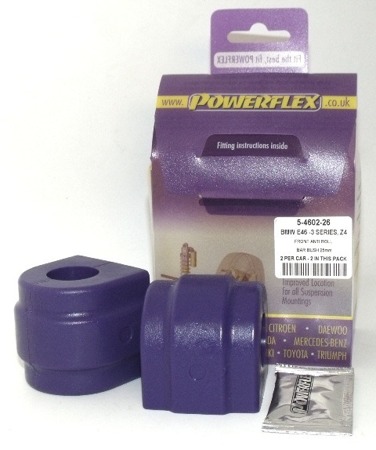 Polyurethan buchsen Powerflex BMW 3 Series   - Compact PFF5-4602-26 Nummer im Diagramm: 2