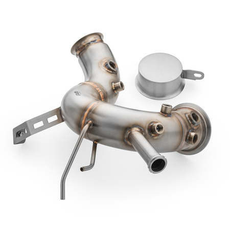 Pullover Downpipe+DPF OFF Satz für Volkswagen VIII + Hitzeschild RM Motors