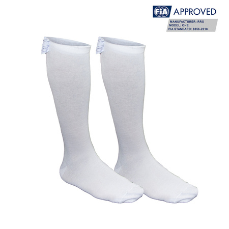 RRS ONE FIA Socken Weiß