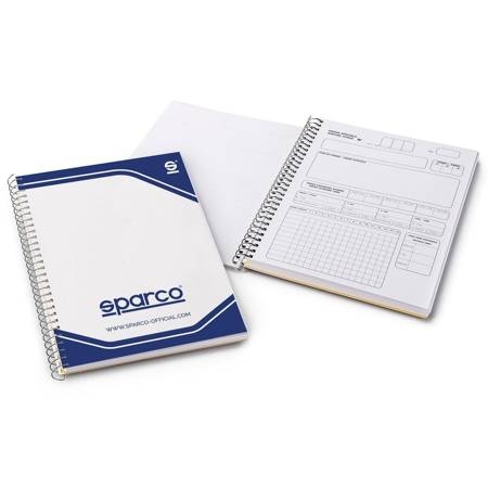 Sparco Piloten-Notizbuch