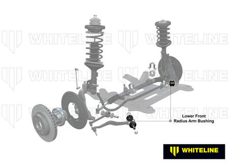 Whiteline Polyurethan-Aufhängungsbuchsen – KCA473 BMW 1er 2 4