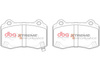 Klocki hamulcowe tylne DBA Brake Pads Xtreme Performance (Hawk HB663x.557) - DB15041XP