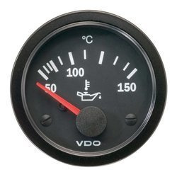 VDO VISION alyvos temperatūros Gauge
