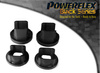 Tylna wkładka mocowania tylnej ramy pomocniczej Powerflex Black Series BMW 5 Series & E39 (1996 - 2004)\E39 520 to 530 PFR5-523BLK