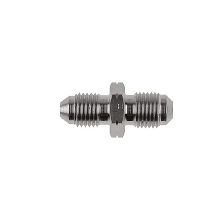 Goodridge adapter 305-03-31Z1 - egyenes dugócsatlakozó -3JIC M10×1-re (domború kúp), horganyzott acélból