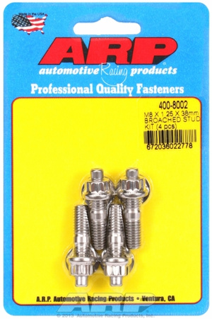 Śruby ARP  M8 X 1.25 X 38mm broached stud kit - 4pcs