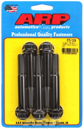 Śruby ARP  Bolt Kit M12 X 1.75 X 80 Black Oxide 12PT