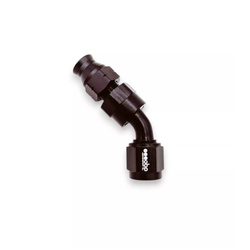 Female connector 45° OBP for rigid cables