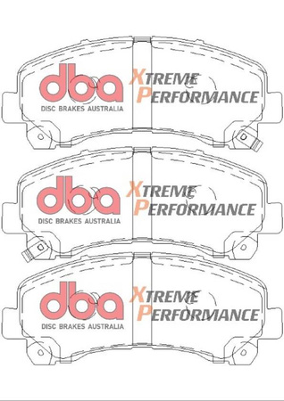 Bremsbeläge vorne DBA Brake Pads Xtreme Performance - DB1841XP ISUZU D-MAX Rodeo