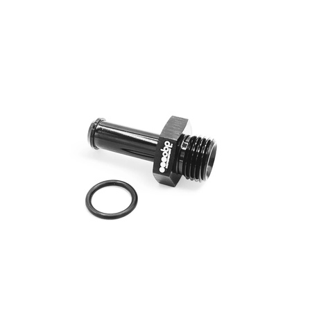 Schwarzer AN ORB Aluminiumadapter für OBP metrischen Schlauch