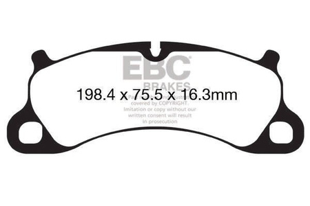 DP32144C - Ein Satz Bremsbeläge serie REDSTUFF EBC Brakes