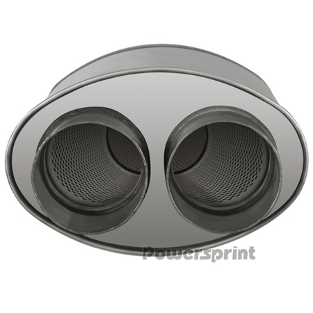 Uniwersalny tłumik owalny X Powersprint HF-45