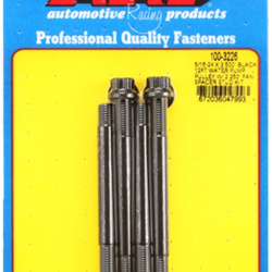 ARP 5/16-24x3.500 black 12pt WP pully w/2.250" fan spcr stud