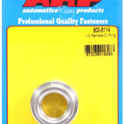 Śruby ARP -10 female O ring aluminum weld bung