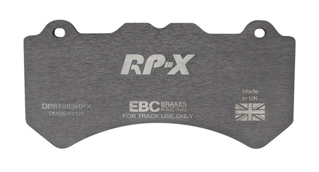 DP81983RPX - Zestaw wyścigowych klocków hamulcowych seria RP-X Racing EBC Brakes