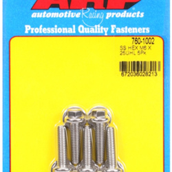 Śruby ARP M6 x 1.00 x 25 hex SS bolts (5pcs)